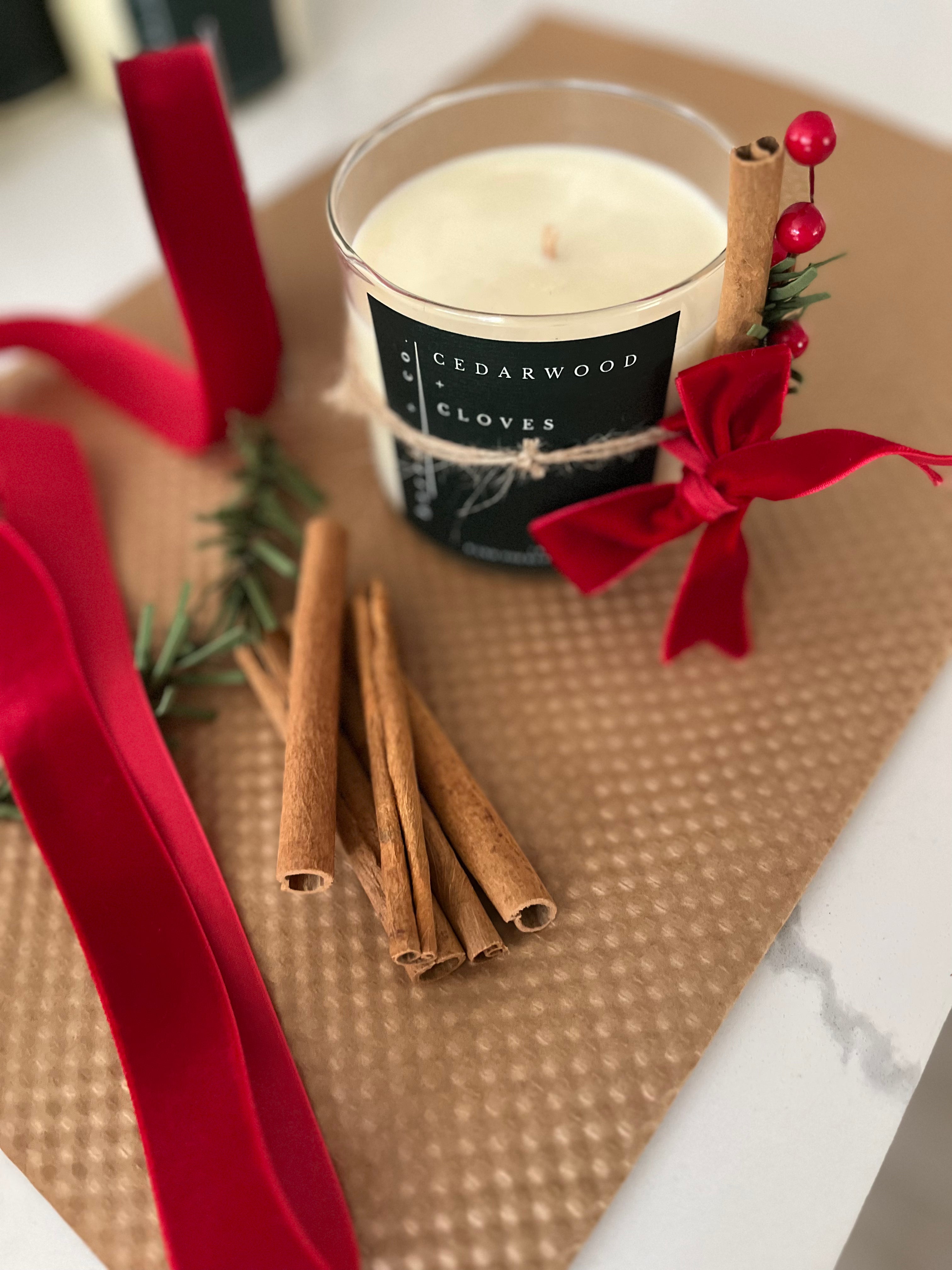 GIFT WRAPPED // CEDARWOOD + CLOVES // While Supplies Last!